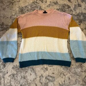 TOPSHOP Candy Stripe Sweater